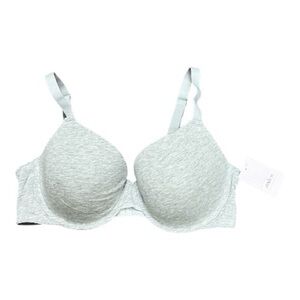 Auden - NWT - Light Heather Gray Demi Coverage Bra